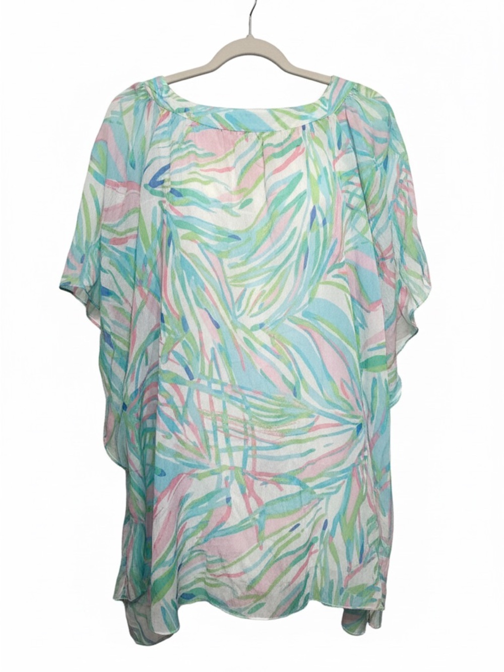 Lilly Pulitzer Marietta Kaftan Mini Dress size XS oversized generous - Picture 3 of 6
